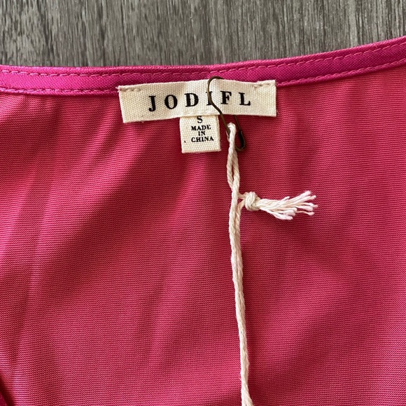 Jodifl Hot Pink Metallic Top NWT - Picture 6 of 7